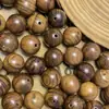 Contas de Madeira de Asa de Frango, Contas Soltas, Pulseiras de Sândalo, Contas Budistas, Acessórios para Joias DIY de Mão, Contas