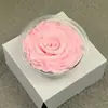 Flor mágica flor eterna gigante 9-10CM flor luz nocturna lote directo cubierta de vidrio 1 rosa paquete de materiales diy