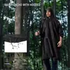 Poncho Impermeable Tres en Uno de Comercio Exterior Lona de Mochila Exterior Transfronteriza para Montañismo Poncho Portátil de una Pieza para Adultos