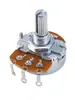 WH138-1 B5K10K22K/50K/100K/250K/500K Potenciómetro Soldable con Interruptor para Regulación de Intensidad y Control de Velocidad