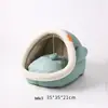 Nido para Gatos, Nido Cerrado para Mascotas, Nido Semi para Perros, Casa para Gatos, Calidez Invernal para Perros Pequeños y Medianos, Adecuado para Todas las Estaciones, Listo para Entrega