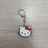 Estuche de lápices de gato KT de dibujos animados, estilo coreano, alto atractivo estético, linda bolsa de papelería para niñas, caja de lápices de felpa de gran capacidad para estudiantes de secundaria