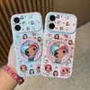 Soporte de jade en forma de corazón adecuado para Apple 17 Pro Max, iPhone 18, Funda suave Huawei con ventana en forma de corazón