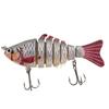 Atacado de fábrica Luya isca dura multi-seção simulação de peixe 10cm/15g plástico sete-seção isca multicolor