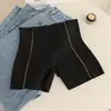 Pantalones Cortos de Piel de Tiburón para Verano, Pantalones de Seguridad Ultradelgados, Transpirables, Anti-Exposición, de Cintura Alta, Control de Abdomen, Levantamiento de Glúteos, Pantalones Cortos de Seguridad como Capa Base