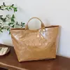 Bolso Tote de Moda y Versátil para Mujer, Nuevo Estilo Otoñal, Bolso Tote Simple de Gran Capacidad para el Trabajo