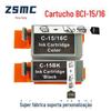 Cartucho de tinta Mengxiang para Canon canon ip90 BCI-15BK 16C impressora iP90v i70 i80