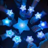 Accesorios para la Actuación del 1 de Junio de Niños de Preescolar Luces de Estrella Luminosas de Mano para Muñeca Decoración de Atmósfera para Escenario y Baile