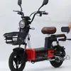 Scooter Elétrica de Duas Rodas Personalizada de Exportação Transfronteiriça Aprimorada América do Norte Sudeste Asiático Bicicleta Elétrica Auxiliada Ciclomotor