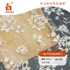 Novo vestido de noiva bordado vestido feminino tecido bordado em estoque tecido bordado liso