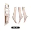 Adecuado para BMW Serie 5 Manija de Puerta Juego de Cuatro Piezas, Manija de Puerta Serie 5, Reposabrazos de Puerta Interior Serie 5 Conducción Derecha, Manija Exterior