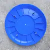 Reemplazo de tapas de taburete de fibra de vidrio para mesas de comedor, tapas de taburete redondas de plástico, reemplazo de superficies de taburete redondo y accesorios