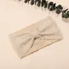 Nuevo Pañuelo para la Cabeza Europeo y Americano Accesorios para el Cabello de Niñas Diadema de Felpa para Bebé Diadema para Bebé de Tejido Elástico Hecha a Mano Venta al por Mayor