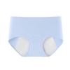 Pantaletas Menstruales de Algodón Puro para Mujer con Entrepierna Antibacteriana 10A, Ensanchadas Adelante y Atrás para Protección contra Fugas, Ropa Interior Segura para el Período