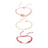 Pulsera Multicapa Personalizada Hecha a Mano con Cuentas Estilo Ins de Gama Alta para Mujer Pulsera Plegable de Cerámica Suave para Mujer Nicho