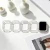 Adecuado para Apple Watch 10 Funda Representativa iWatch S10 42mm 46mm PC Perlescente Láser Carcasa Dura Cubierta Protectora