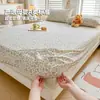 Sábana bajera nueva estampada, una pieza, grado A, apta para bebés y niños pequeños, cubre completamente la cama, protector de colchón, sábana, ropa de cama