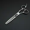 Set de Tijeras de Peluquería 6 pulgadas Popular Transfronterizo Tijeras de Salón de Peluquería Estilo Gema de Tubo Corte Suave