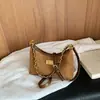 2026 Nuevo Bolso de Hombro Retro Europeo y Americano para Mujer, Gran Capacidad, Elegante Bolso de Axila con Cadena, Bolso Cruzado