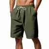 Estação independente transfronteiriça verão masculino americano peso pesado solto Ame kaji veludo cotelê moderno praia esportes shorts