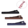 [Entrega Inmediata] Clip para Cuello de Camisa de Sarga Brillante Personalizado Simple Formal de Negocios Clip para Corbata de Hombre 35975