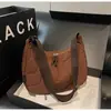 Bolso cruzado de algodón bordado de invierno de estilo nuevo transfronterizo para mujer, bolso de hombro ligero de gran capacidad casual, bolso versátil para el día a día
