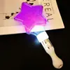 Baston Luminoso Forma de Estrella Estrella de Cinco Puntas Luz de Animación para Conciertos Prop de Atmósfera Prop de Espectáculo Luz de Mano