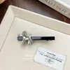 Pinza para el pelo de Acetato Gris Diamante Coreano Pinza de Pato Pinza de Flequillo de Pedrería de Alta Gama Pasador Lateral Accesorio Versátil para el Cabello para Mujeres