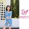Traje de Baño de Comercio Exterior para Mujer 2026 Estilo Europeo y Americano Bikini Conjunto de Tres Piezas Moderno Estampado Sexy Bikini Push-Up Traje de Baño