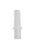 Conector recto pasamuros Conector de pared de plástico de dos vías Conector de púas Conector para manguera pasamuros 1.6-6mm