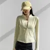 Chamarra 1901 para Exteriores con Protección Solar y Cuello Alto Pequeño para Mujer, Delgada para Primavera y Verano, Protección UV, Corte Ajustado, Transpirable, Sudadera sin Cierre
