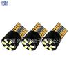 Luz LED de ancho de coche resaltado decodificación T10 3014-6smd pieza de aluminio bombilla de luz de matrícula luz pequeña W5W Sin polaridad