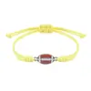 Pulseiras Populares Artesanais Tecidas de Liga Metálica Transfronteiriças para Baseball, Futebol, Basquete e Vôlei, Direto da Fábrica de Origem, em Estoque