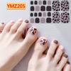 Verano 2021 Nuevos Stickers Franceses para Pies Stickers Nail Art Stickers Completos Bronceado Japonés Despegables Nail Art Stickers para Pies Stickers Completos