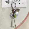 Jingdezhen Bolsa Tejida Pequeña Fresca de Fresa y Manzana Llavero Colgante Lindo Artesanía Cultural y Creativa de Cerámica Puesto de Mercado Nocturno Amuletos