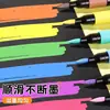 Caja Negra de Color Verdadero Marcadores Acrílicos de Punta Suave para Niños y Estudiantes, Específicos para Arte, Opacos, Apilables por Color, No Tóxicos, Lavables