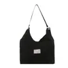 Bolso de Terciopelo para Axila para Ir al Trabajo, Bolso Minimalista de Gran Capacidad para Mujer, Nuevo Bolso Tote de Hombro Único de Moda 2025