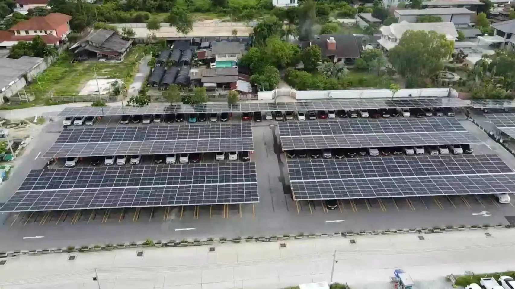 Solar Carport in Thailand 800K