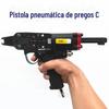 Ferramenta pistola de pregos pneumática tipo C para fixação de unhas SC760 rochoso paisagismo jardim amarração gaiola de cachorro gaiola de galinha pistola de pregos pistola de pregos pneumática de amarração