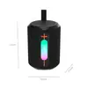 2026 Novo Modelo BS130 Caixa de Som Bluetooth de Tecido para Exterior Áudio Portátil Sem Fio Subwoofer com Slot para Cartão Alto-falante Pequeno