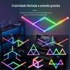 Explosões transfronteiriças Lâmpada de emenda de cor mágica RGB Mesa de competição elétrica com lâmpada de atmosfera WIFI Bluetooth pode ser conectada a constelação LED quantum soletrando
