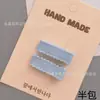 Un Precio Accesorios de Joyería DIY Material 1.2 Ancho Cinta Ondulada 3.5-6 Medio Paquete Pasador Pinza Lateral Accesorios para Cabello de Bebé