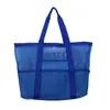 Promoção Quente Amazon Bolsa de Praia Rede para Viagem à Beira-Mar Bolsa de Praia Grande Capacidade Essencial para Férias/Viagem e Praia