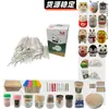 Fabricante de Porta Palillos Wei Yuan Señal Paquete Múltiple Caja de Palillos Ciervo Pequeño Set de 3 Piezas Porta Palillos Chaozhou PP