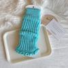 Calcetín de Primavera y Otoño para Niños Calcetines Rojos de Angora para Mujer Manga Manga Larga Tubo Largo Encaje Tejido Otoño e Invierno Manga para Pierna de Tubo Medio para Niña