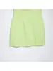 Vestido Estilo Europeo y Americano Marca Z con Cuello a Cuadros, Popular Diseño de Cuello Halter, Ropa de Moda Femenina Transfronteriza Aliexpress, Cuadros Verde Claro Elástico Za