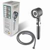 Desgaste e pulverize forte chuveiro pressurizado super banheiro filtro chuveiro cabeça de chuveiro pressurizada chuva flor secar cabeça
