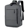 Bolsa de Computadora para Negocios al por Mayor Se Puede Imprimir Logo Mochila Casual de Color Sólido Simple Se Puede Colocar en el Asa de la Maleta Bolso de Doble Hombro de Moda y Personalidad