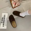 Mocasines retro sin espalda para mujer, otoño 2026, zapatillas casuales tipo Birkenstock de suela blanda para ir al trabajo fácilmente