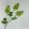 Atacado Transfronteiriço de 3 Cabeças de Flor de Colza Artificiais, Flores Artificiais para Casamentos, Materiais Florais para Salões de Casamento, Decorações de Teto, Decoração Suave e Arranjos Florais
